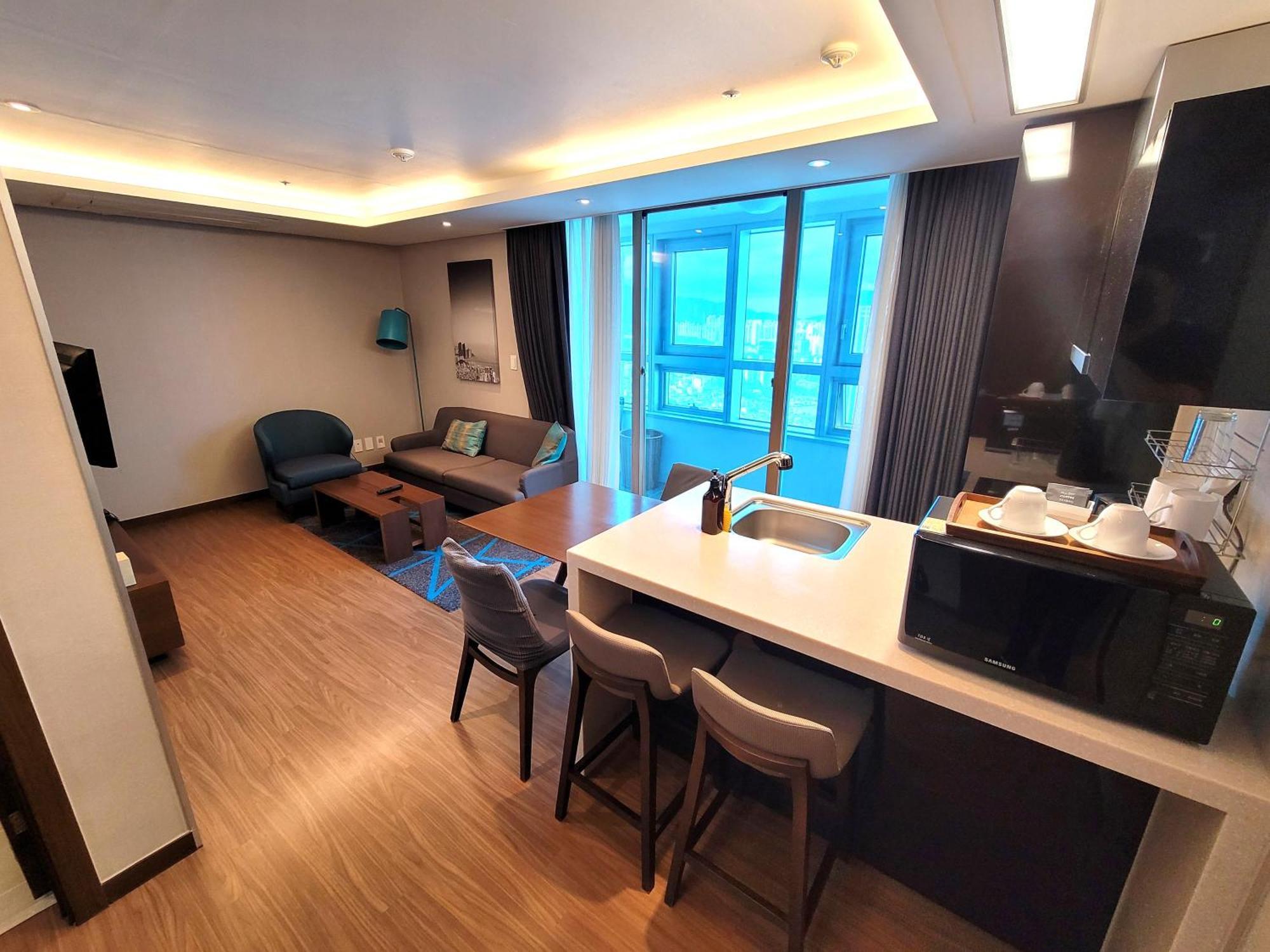 W Residence Hotel Pusan Exteriér fotografie