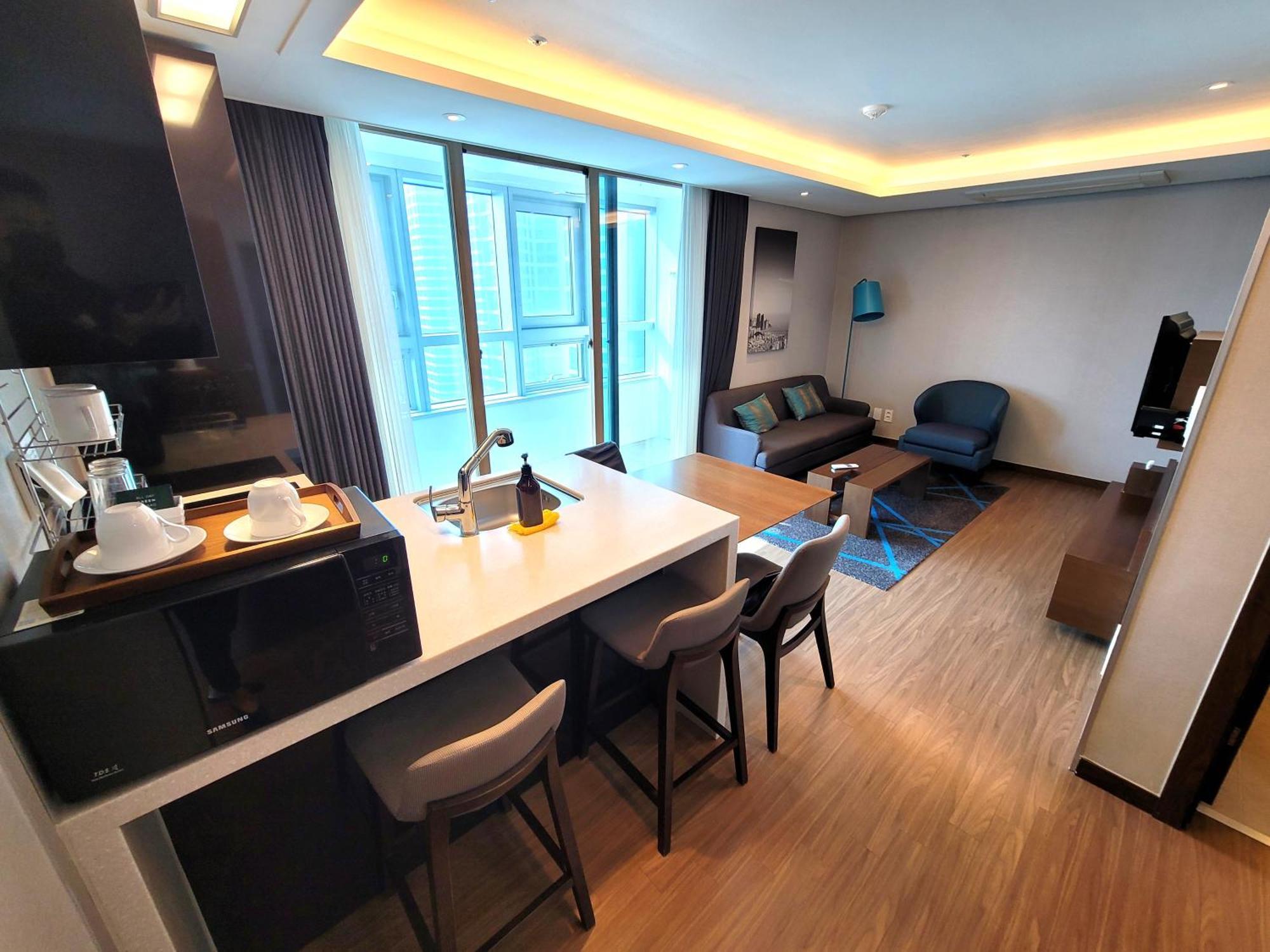 W Residence Hotel Pusan Exteriér fotografie